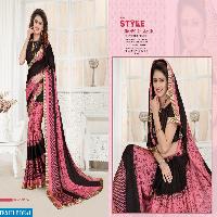 gurulaxmi chandani vol-2 Wholesale Rangoli Fabrics Saree